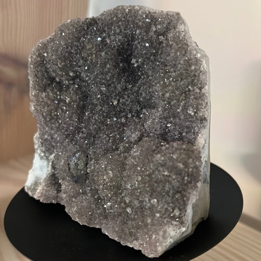 Black Amethyst Cluster