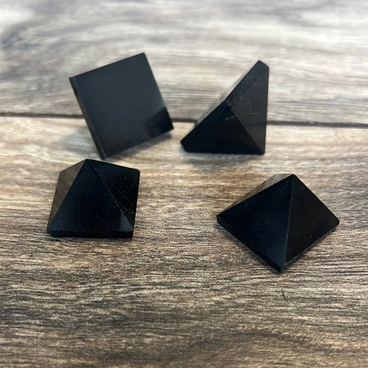 Black Tourmaline Pyramid