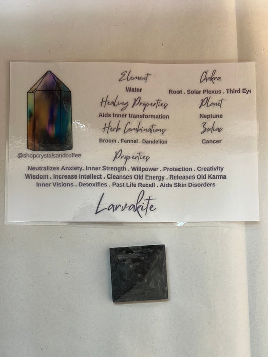 Larvikite Pyramid