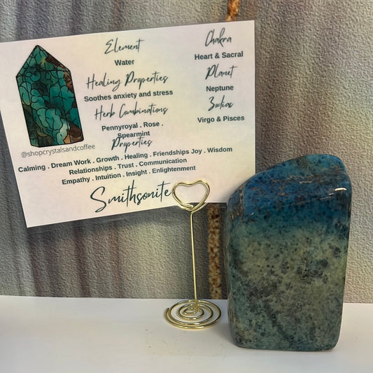 Smithsonite with Azurite Freeform