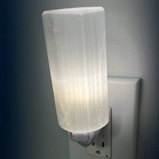 Selenite Night Light