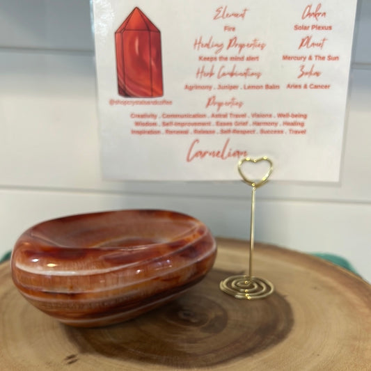 Carnelian Bowl