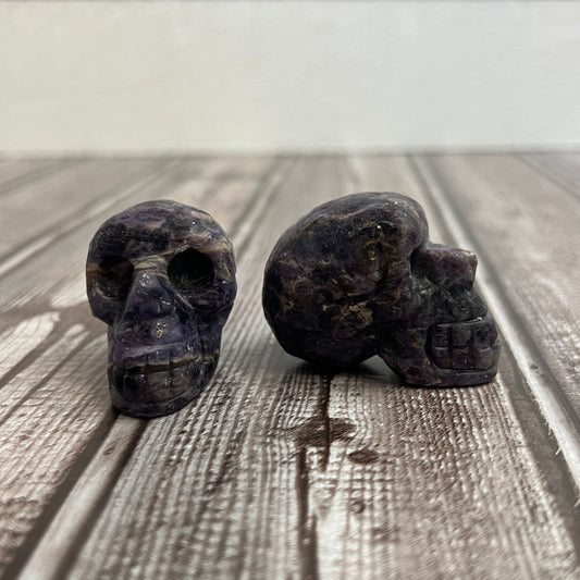 Amethyst Skull