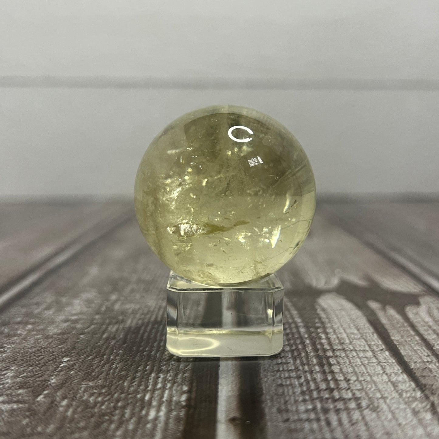 Citrine Sphere - Heat Treated