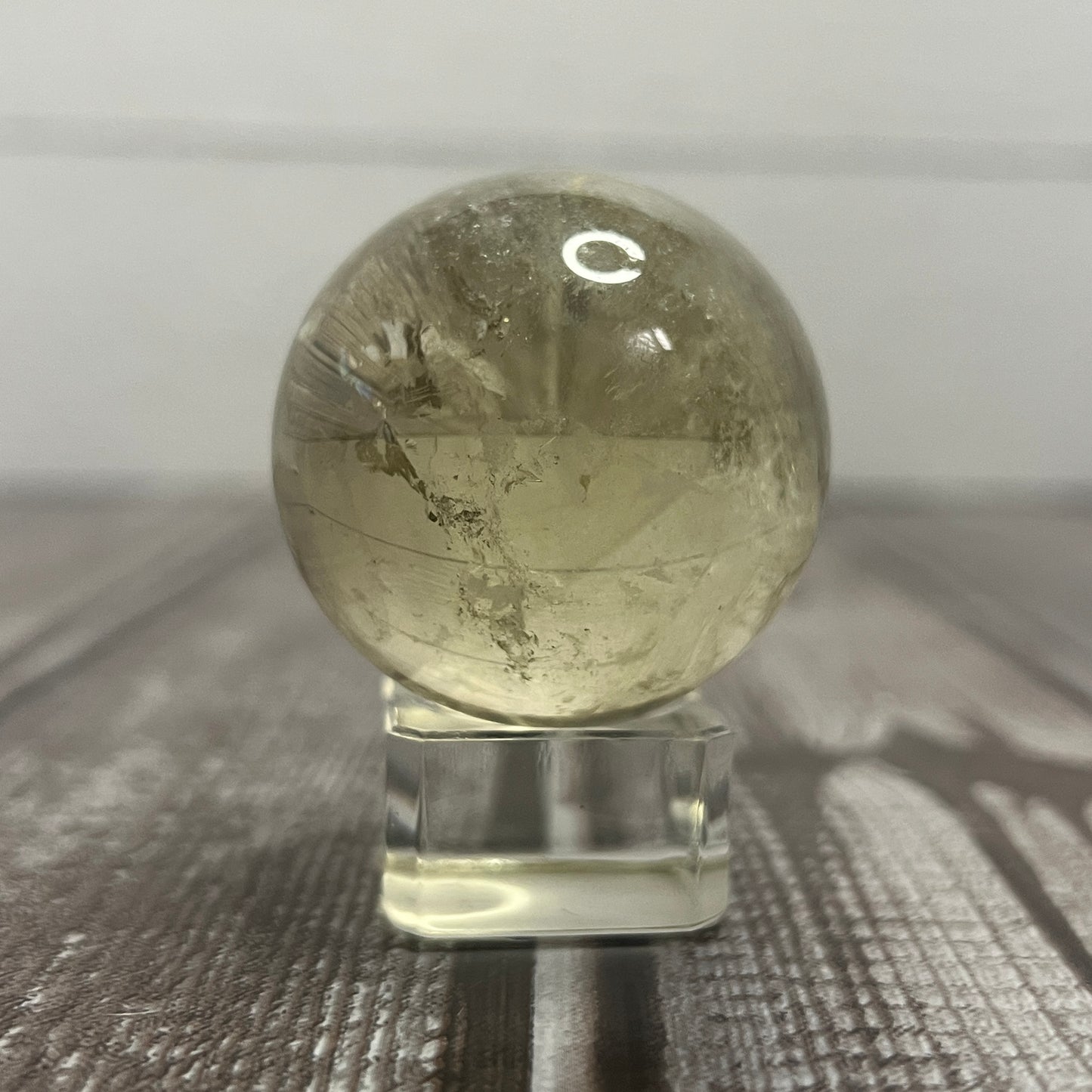 Citrine Sphere - Heat Treated