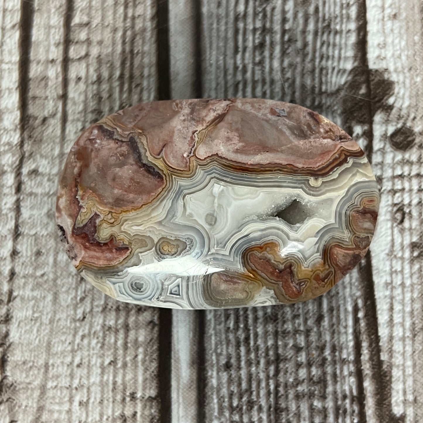 Crazy Lace Agate Palmstone