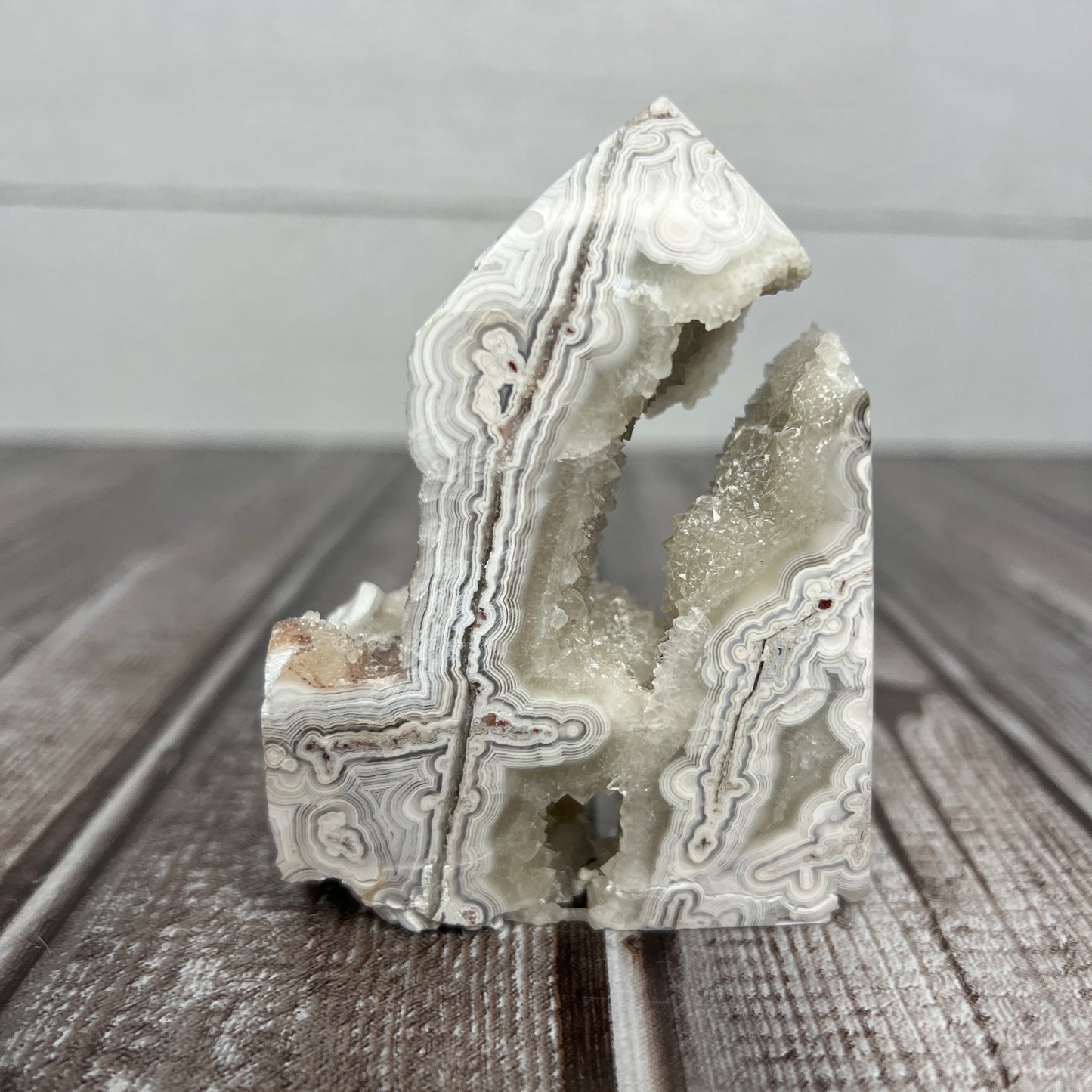 Crazy Lace Agate Tower