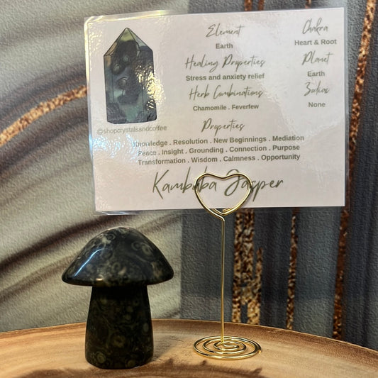 Kambaba Jasper Mushroom