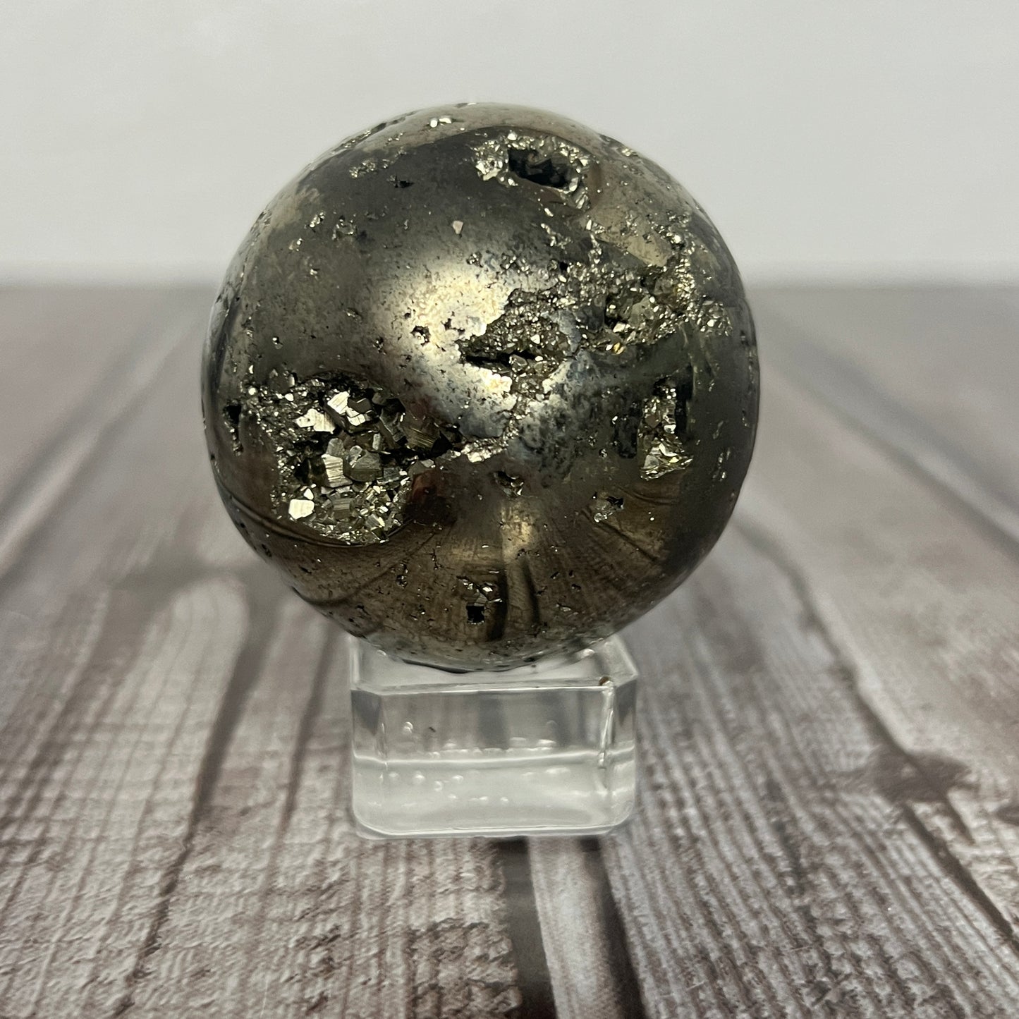 Druzy Pyrite Sphere