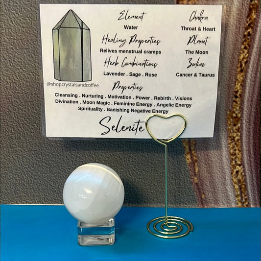 Selenite Sphere