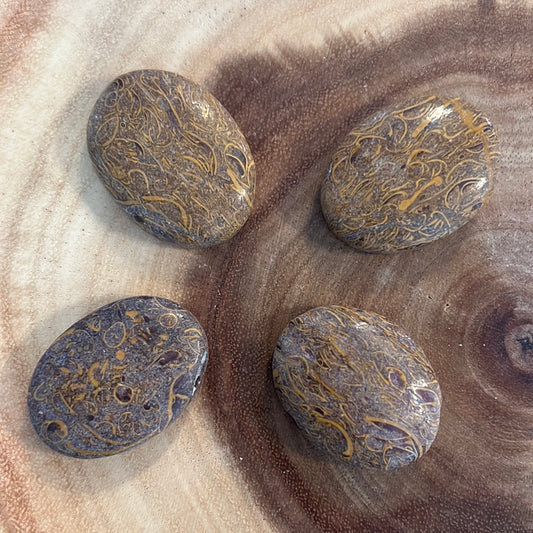 Calligraphy Stone Cabochon