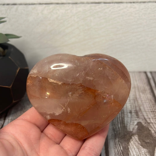 Fire Quartz Heart