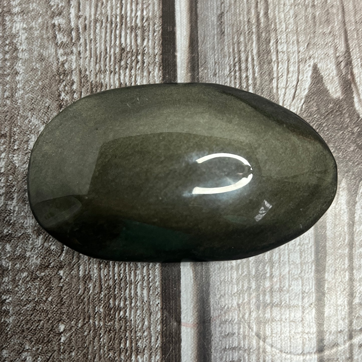 Gold Sheen Obsidian Palmstone