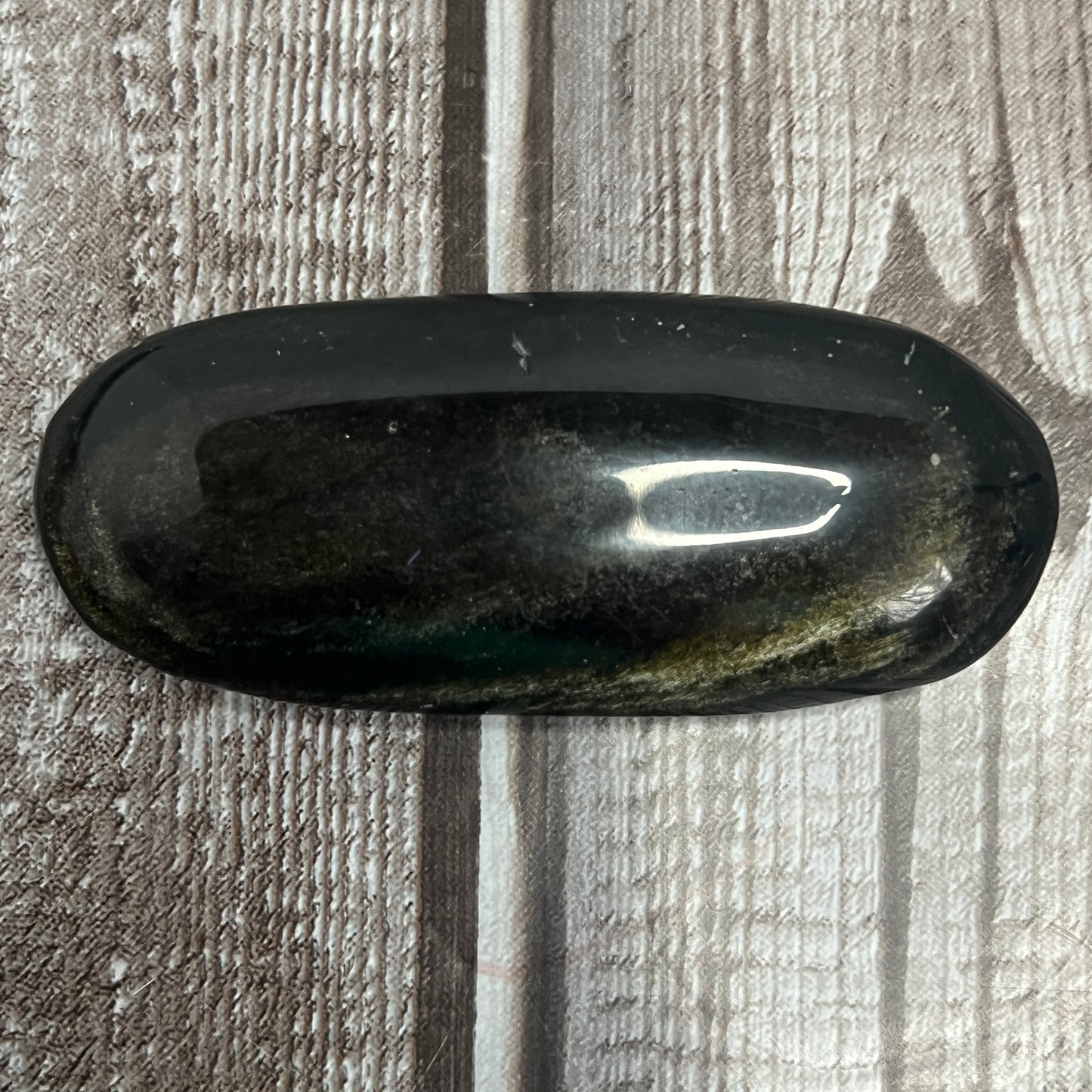 Gold Sheen Obsidian Palmstone