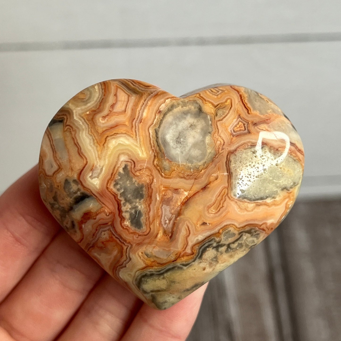 Ocean Jasper Heart