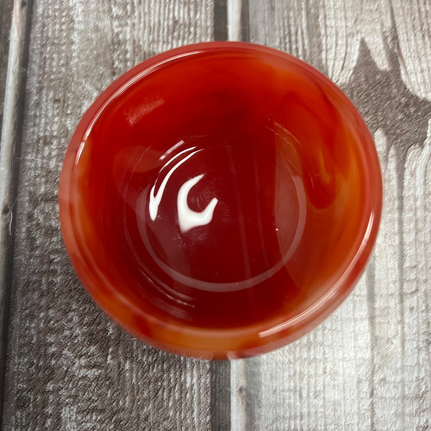 Red Agate Bowl