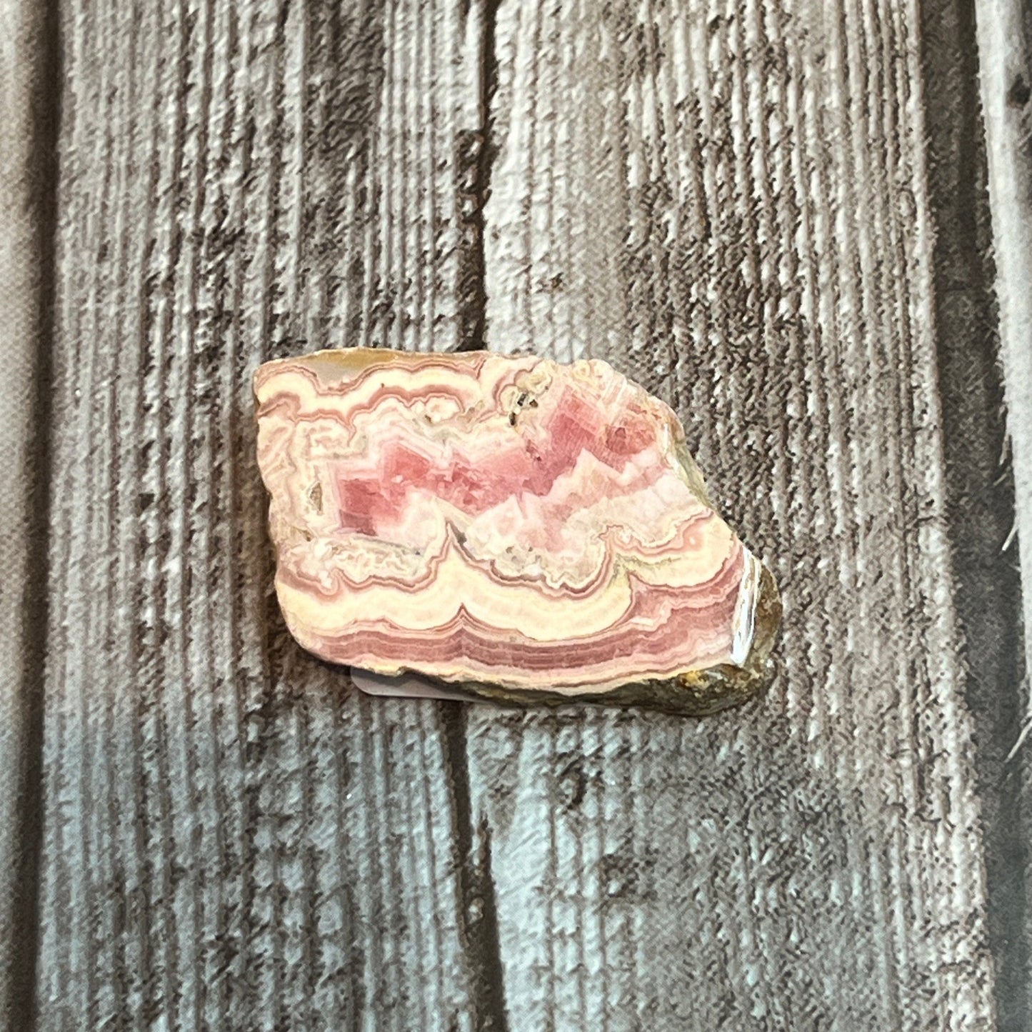 Rhodochrosite Slab