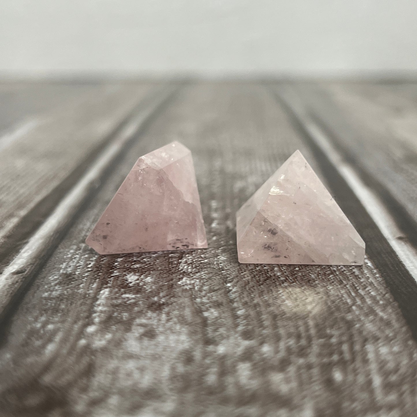 Rose Quartz Pyramid