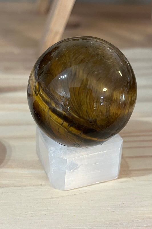 Tiger Eye Sphere