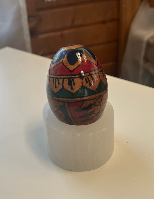 Wood Egg Shaker