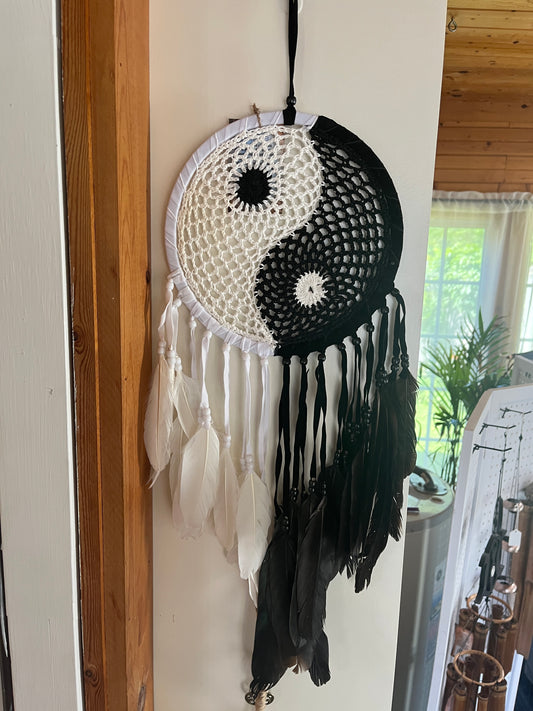 Yin Yang Dreamcatcher