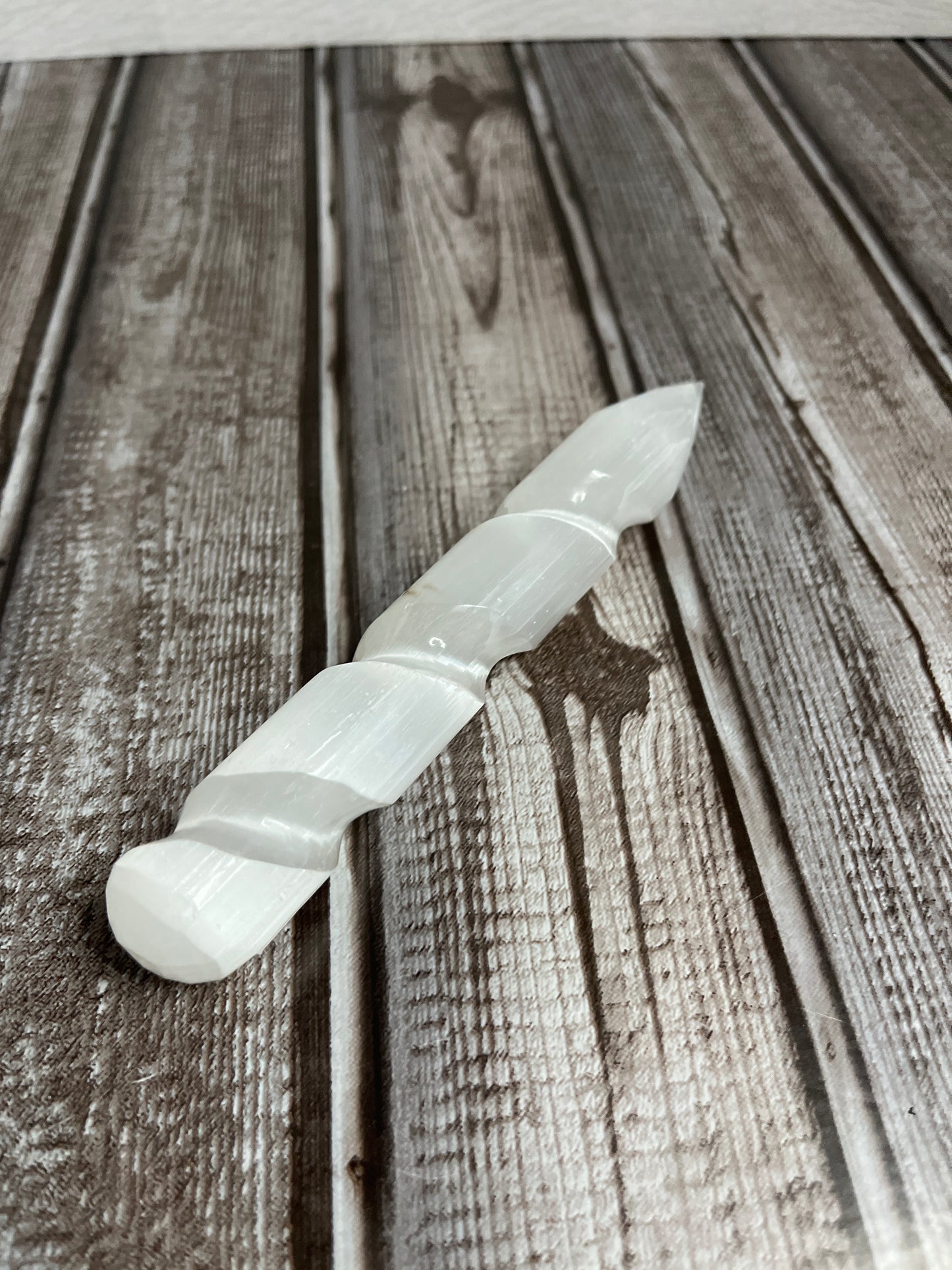 Selenite Wand